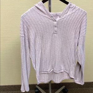 American Eagle 1/4 button hoodie